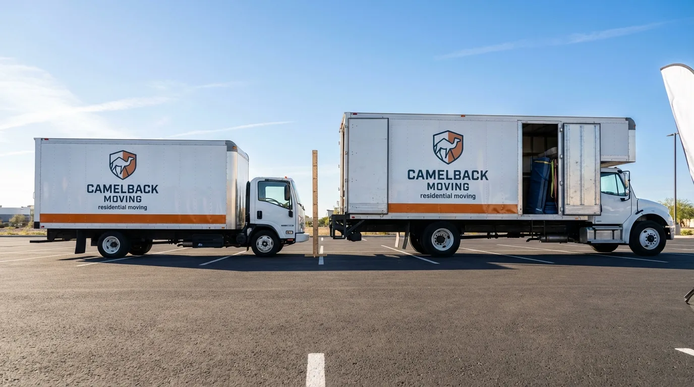 Moving truck size capacity guide in Garrettsville